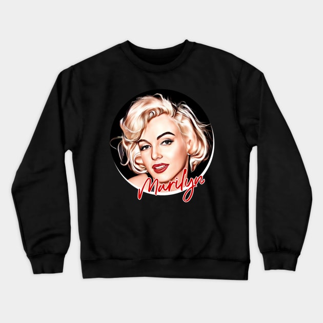 Marilyn Monroe Crewneck Sweatshirt by Zbornak Designs